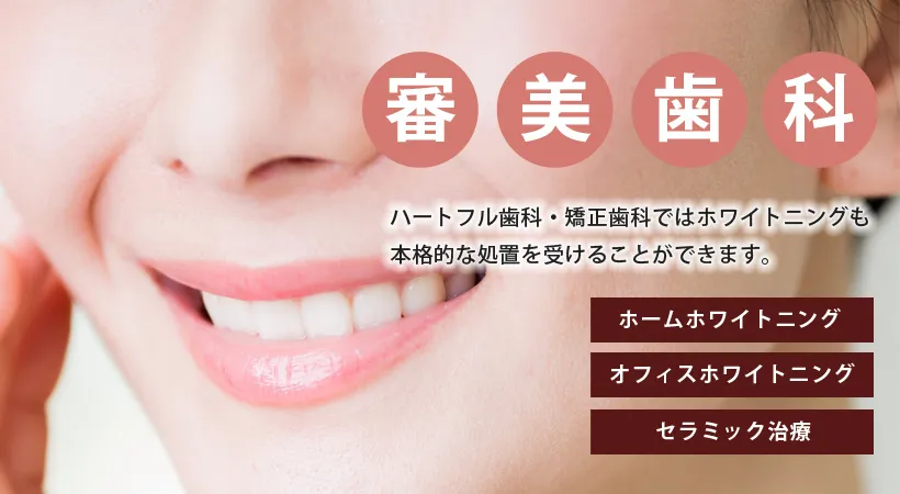 審美歯科バナー